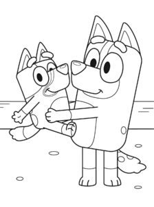 Desenhos de Meninas para imprimir e colorir