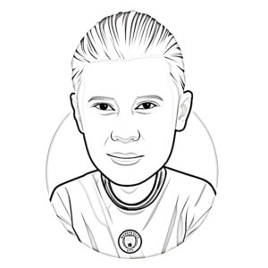 Cara de erling haaland para imprimir