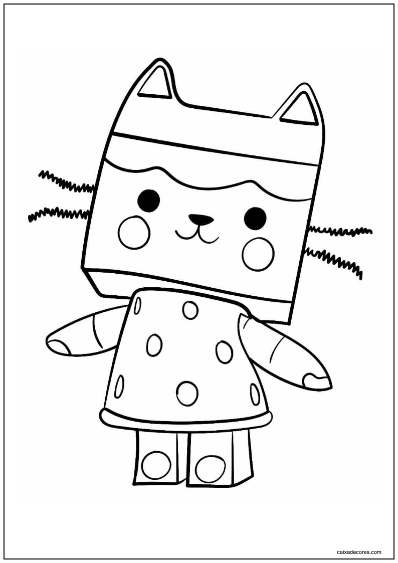 A casa mágica da gabby para colorir e imprimir