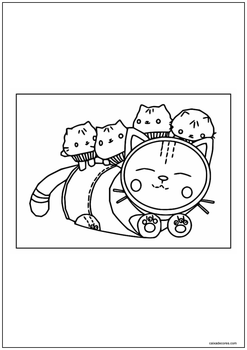 A casa mágica da gabby para colorir pdf