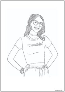 Desenho da luluca para imprimir
