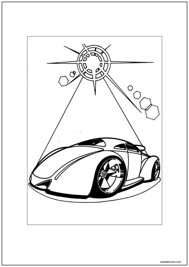 Desenho de hot wheels battle spec de kurt wylde para imprimir