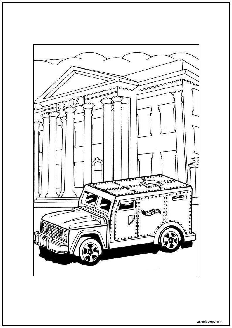 Desenho de hot wheels wyatt para imprimir