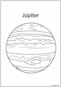 Desenho de planeta para imprimir 14