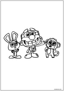 Desenho dos personagens de josé comilão para imprimir