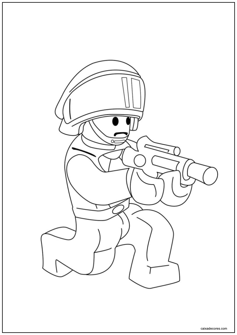 Desenho de soldados para imprimir 21