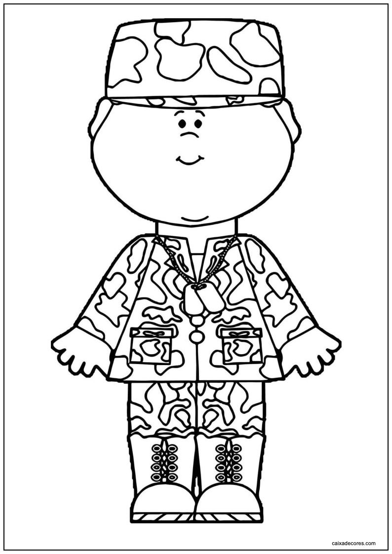 Desenho de soldados para imprimir 25