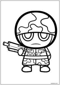 Desenho de soldados para imprimir 28