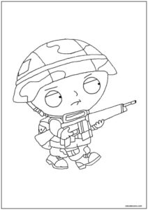 Desenho de soldados para imprimir 34