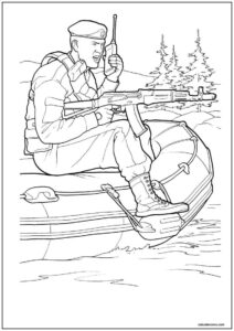 Desenho de soldados para imprimir 6