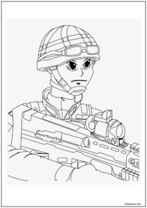 Desenho de soldados para imprimir 9