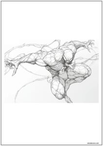 Desenho do venom para imprimir 22